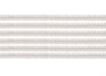 Glorex Hobby Chenilledraad - 20x - blanc - 50 cm