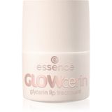 Essence GLOWcerin glycerin lip treat, Lippenbalsem, Kleurloos, Vrouwen, Universele huid, Hyaluronzuur, Karitéboter, Squalaan, Hydrateren, Verzachtend