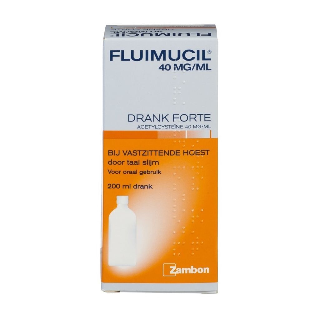 Fluimucil drank forte 4% 200ml