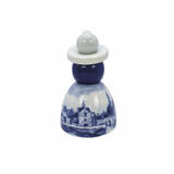 Royal Delft Proud Mary 08 Gezicht op Delft - Wit-Blauw / H 17 cm / Porselein