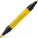 Faber-Castell Pitt Artist Pen Duo Marker - 107 Cadmium Geel