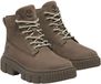 Timberland Greyfield Mid Lace Up Boots Dames Bruin Leer