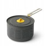Sea To Summit Frontier UL Pot 1,3L - Lichtgewicht aluminium kookpot - Zwart / Geel