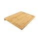 CMP, SNIJPLANK 45 x 34 x 3,50 cm,MEERKLEURIG | Bamboe, snijplank met rand, 45 x 34 x 3,5 cm, keuken, voedselbereiding, bruin