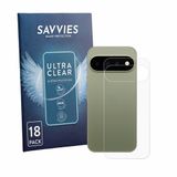 Savvies Screenprotector voor Google Pixel 11 Pro XL (Achterkant) - 18 Stuks
