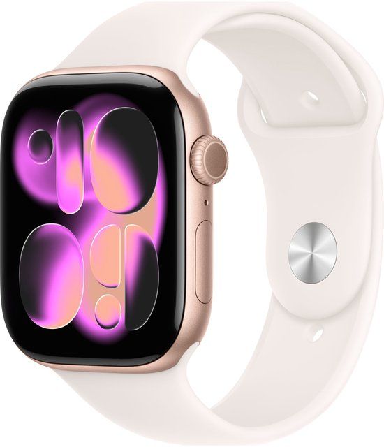 Apple Watch Series 11 OLED 46mm Roségoud Smartwatch