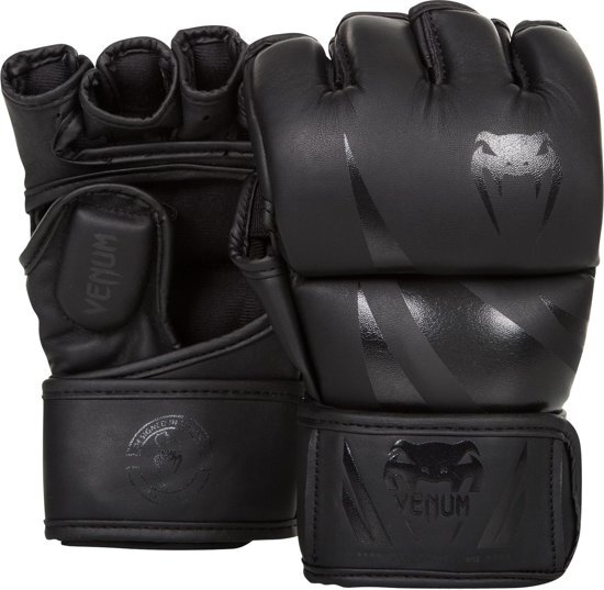 Venum Challenger MMA Gloves Black / Black-M