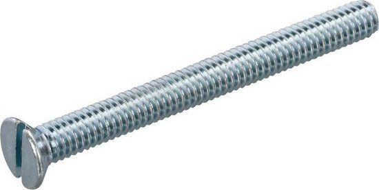 Hoenderdaal Fasteners Hoenderdaal Metaalschroef Pk Verzinkt M3x8mm - 200 stuks