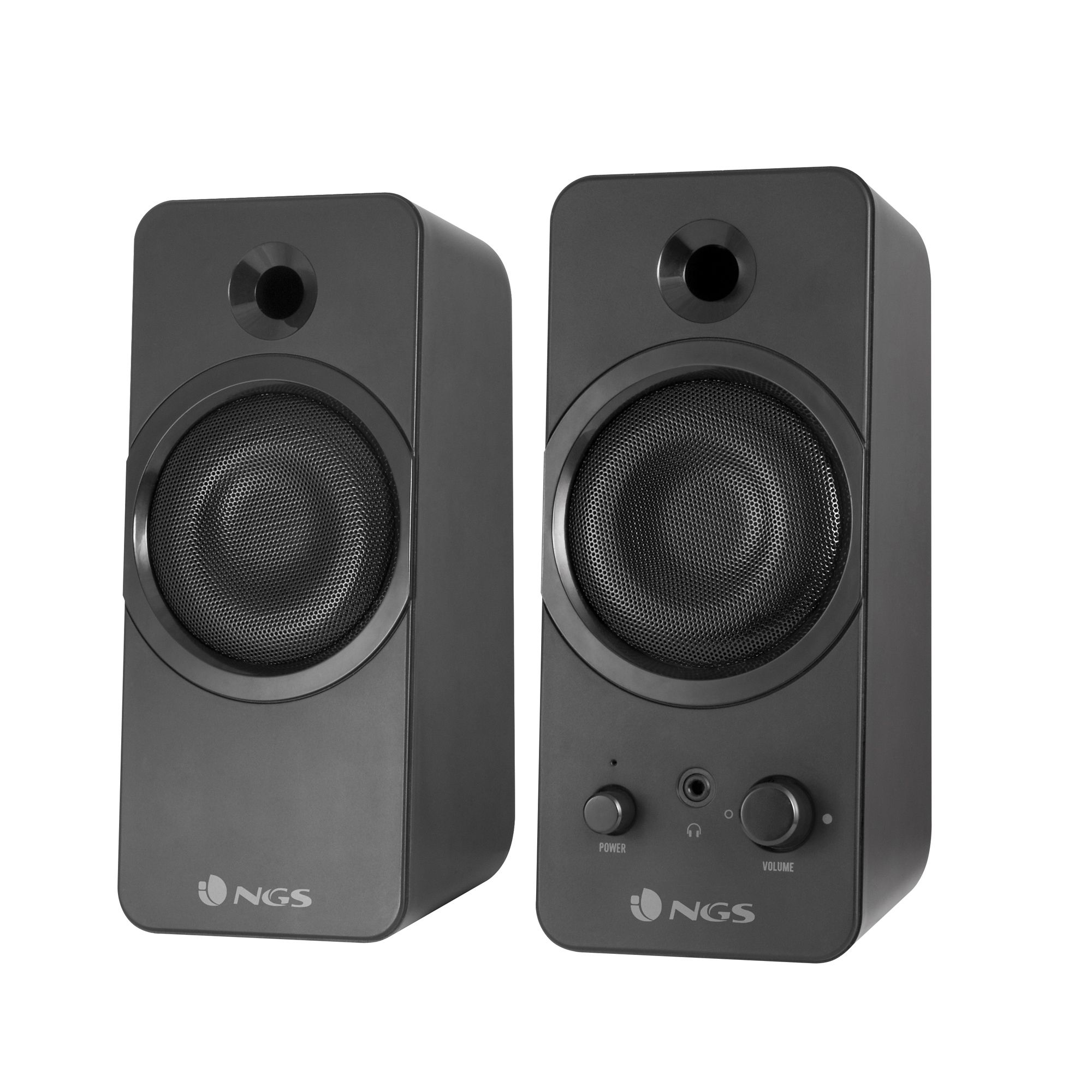 NGS GSX-200 - 2.0 PC Speakers - 20W - Black