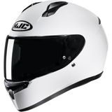 HJC C10 Full Face Motorcycle Helmet White XS