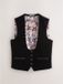 Next - Heren - Signature gilet van Italiaans Pontoglio fluweel - Zwart