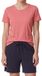 Ammann Dames pyjama Mix & Match Korte mouw Effen Vrouwen XXL 50% Katoen, 50% Modal mauvewood