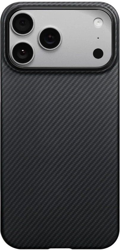 Pitaka Ultra Slim Hoesje iPhone 17 Pro Max – Compatibel met MagSafe – Zwart