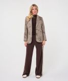 Esqualo Bos Men&Women Esqualo blazer F26-17507 - Print - Multicolor - Katoen - Lange mouw - XXL (44)