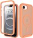 Selected by GSMpunt.nl Apple iPhone 17e / 16e Hoesje Full Protect 360° Cover met MagSafe Matte Oranje
