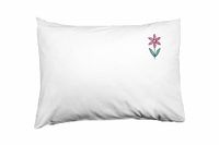 Bona Basics, Decoratieve kussenhoes, Huisdecoratie, voor bank, cafetaria, Afmeting: 50x35 cm, Kleur: Wit