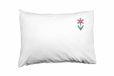 Bona Basics, Decoratieve kussenhoes, Huisdecoratie, voor bank, cafetaria, Afmeting: 50x35 cm, Kleur: Wit