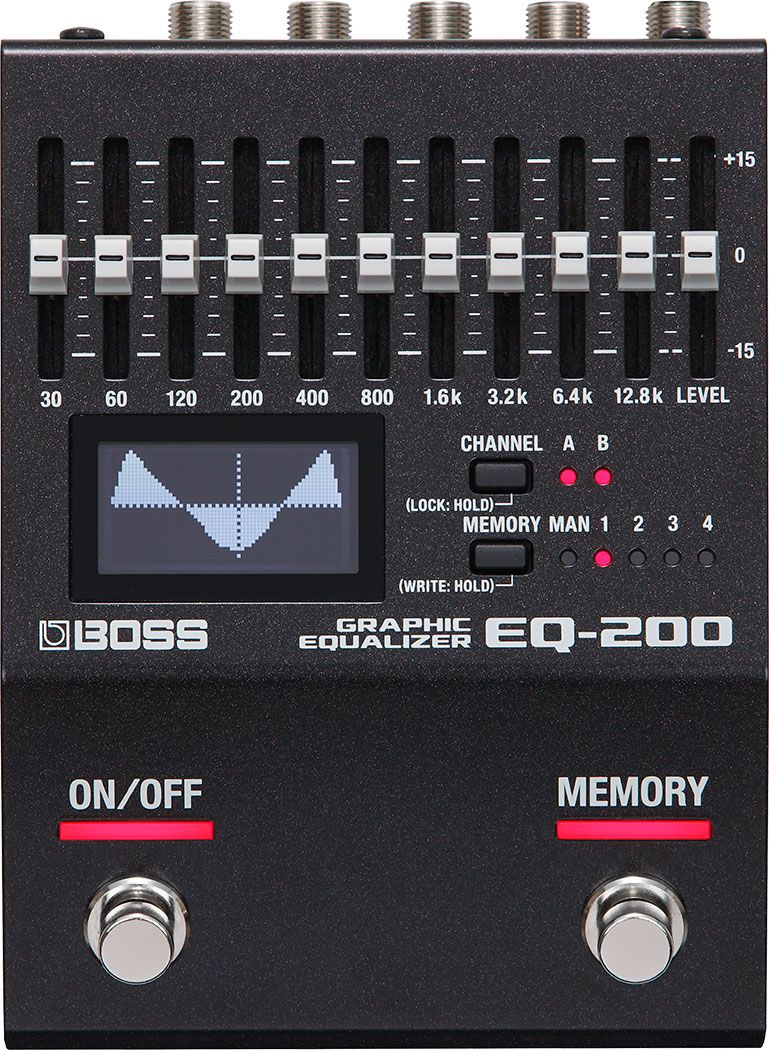 Boss Audio Systems EQ-200 - Audio Equalizer - Zwart
