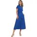 Nife Robe chemise midi femme