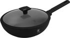 Berlinger Haus Wokpan - 28 cm - Matt Black Collection - Zwart