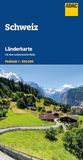 ADAC MAIRDUMONT ADAC Länderkarte Schweiz 1:300.000