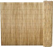 vidaXL Tuinscherm Composiet Hardhout Bruin Verticaal Recht 28 cm x 1 m