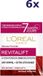 L'Oréal Revitalift Anti-Rimpel Dagcrème - 6 x 50 ml - Voordeelverpakking