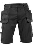 DASSY Holsterzakkenshort ZWART/ANTRACIETGRIJS - Maat 42
