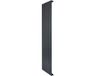Monster Group BV radiateur design à 1 colonne - 1600x420 mm - gris anthracite - panneaux plats