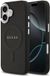 Guess PU Saffiano Backcover - Geschikt voor iPhone 17 - MagSafe Compatibel - Zwart