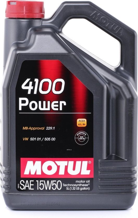 MOTUL 4100 Power 15W50 Motorolie - 5L