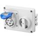 Gewiss PRISE HORIZONTALE - SANS BOÎTIER - SANS PORTE-FUSIBLE O/S - 2P+E 16A 200-250V - 50/60HZ 6H - IP44