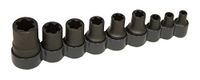 Lisle Set van 9 Torx Plus externe dopsleutels 83100