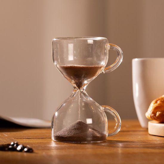Kikkerland Coffee Break Sand Timer