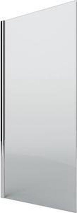 Plieger Panorama Douchewand - 90x200cm - Chroom - 6mm Glas