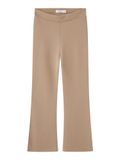 NAME IT Meisjes Kinder Bootcut Stretch Broek Mid Waist Wijde Pijp met Elastische Taille NKFFRIKKALI - Lichtbruin - Maat 146