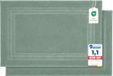 Komfortec Set van 2 badmatten, 50 x 70 cm, 100% katoen, 600 g/m², dik, zacht en zeer absorberend, sneldrogend, Oeko-Tex Standard 100 gecertificeerd