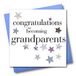 Claire Giles Herten en sterren felicitaties op grootouders kaart - blauw