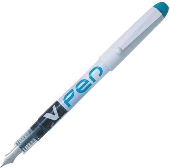 Pilot V-Pen Turquoise Uitwisbare Vulpen - M (Medium)