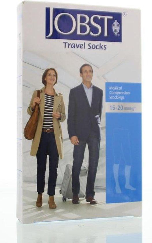 Jobst Travel socks zwart maat 1