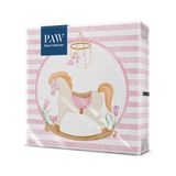 Paw decor Servetten 33 x 33 cm, 20 stuks - Droom Roze