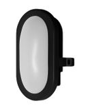 Osram LED wandlamp 6W Bulkhead, 4000K, 420 lm, IP54, IK06, schokbestendig, zwart