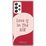 ERT GROUP mobiel telefoonhoesje voor Samsung A53 5G origineel en officieel erkend Babaco patroon Love is in the air 001