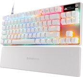 SteelSeries Apex Pro TKL Gen 3 Mechanisch Gaming Keyboard - Wit - US Layout - Rapid Tap