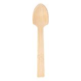 100 stuks - koffielepels 10,5 cm natuurlijk bamboe