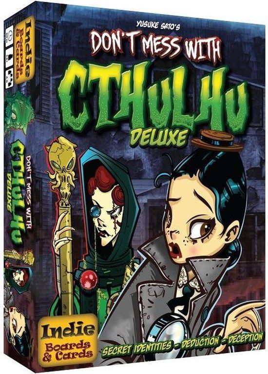 Asmodee Dont Mess With Cthulhu Deluxe - EN - Educatief spel - 30 minuut speeltijd - 3+ jaar