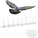 Biotop B2430 spiesen voor vogels en andere dieren, vliegende dieren, middelgroot, wit