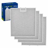 Alapure 4x Metaalfilter voor Neff 363095 / 00363095 320x280x8mm
