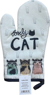 Pannenwant - Katten - Lovely Cat - 18 x 28 cm