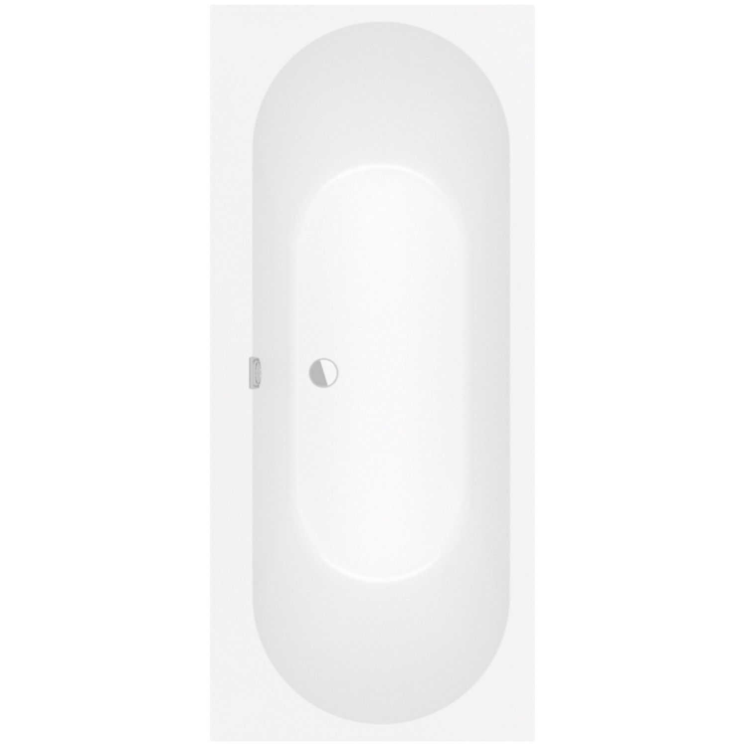 Villeroy & Boch Oberon Duo Bad 170x75 cm - Stone White